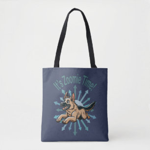 Es ist Zoomie Time German Shepherd Tasche