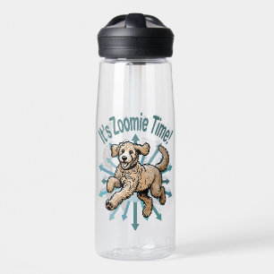 Es ist Zoomie Time Golden Doodle Trinkflasche