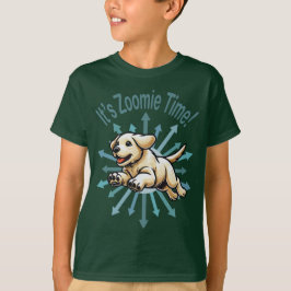 Es ist Zoomie Time Golden Labrador T-Shirt