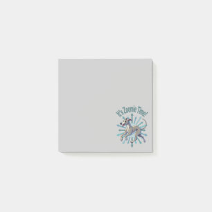 Es ist Zoomie Time Greyhound Post-it Klebezettel