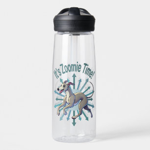 Es ist Zoomie Time Greyhound Trinkflasche