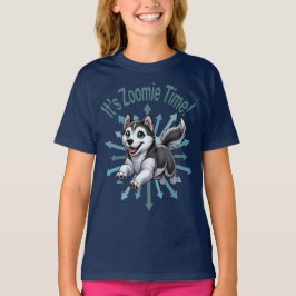 Es ist Zoomie Time Husky T-Shirt