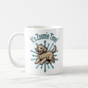 Es ist Zoomie Time Labradoodle Kaffeetasse
