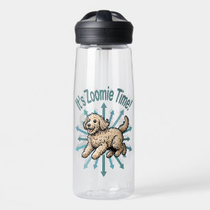 Es ist Zoomie Time Labradoodle Trinkflasche
