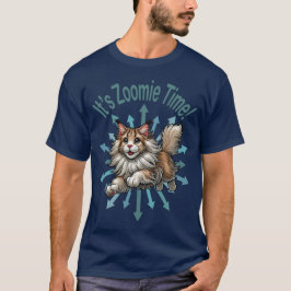 Es ist Zoomie Time Maine Coon Cat T-Shirt