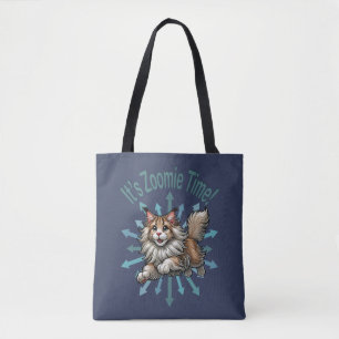 Es ist Zoomie Time Maine Coon Cat Tasche