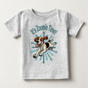 Es ist Zoomie Time Medium Beagle Mutt Baby T-shirt