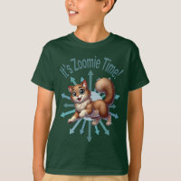 Es ist Zoomie Time Niedlich Brown & White Cat