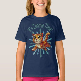 Es ist Zoomie Time Orange Tabby Cat T-Shirt