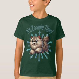 Es ist Zoomie Time Persian Cat T-Shirt