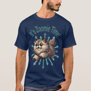 Es ist Zoomie Time Persian Cat T-Shirt