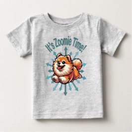 Es ist Zoomie Time Spitz Baby T-shirt