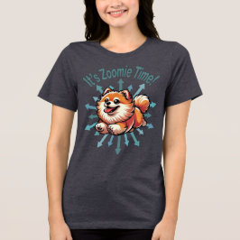 Es ist Zoomie Time Spitz Tri-Blend Shirt