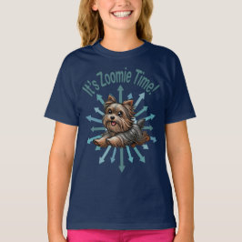 Es ist Zoomie Time Yorkshire Terrier T-Shirt