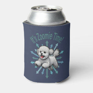 Es ist Zoomie Zeit Bichon Frise Dosenkühler