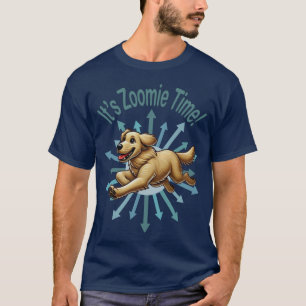 Es ist Zoomie-Zeit Golden Retriever T-Shirt