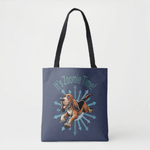 Es ist Zoomie Zeit Hound Dog Tasche
