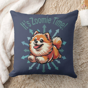 Es ist Zoomie Zeit Pomeranian Kissen