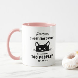 Es ist zu viel Cat-Tasse Tasse