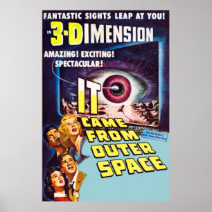 Es kam aus dem Weltraum Poster