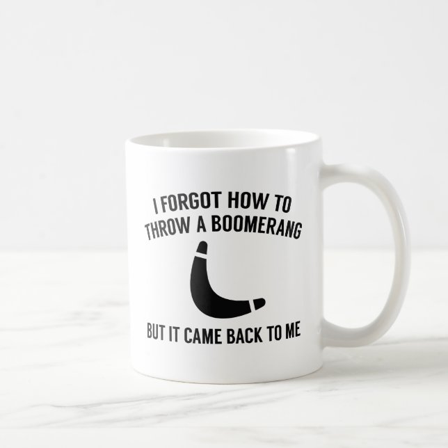 Es kam mir zurück kaffeetasse (Rechts)