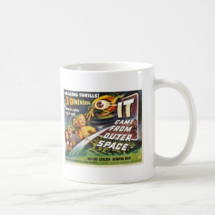 Es kam von der Weltraum-Tasse Kaffeetasse