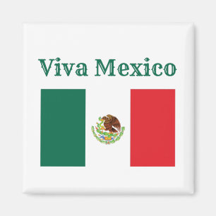 Es lebe die mexikanische Flagge Magnet