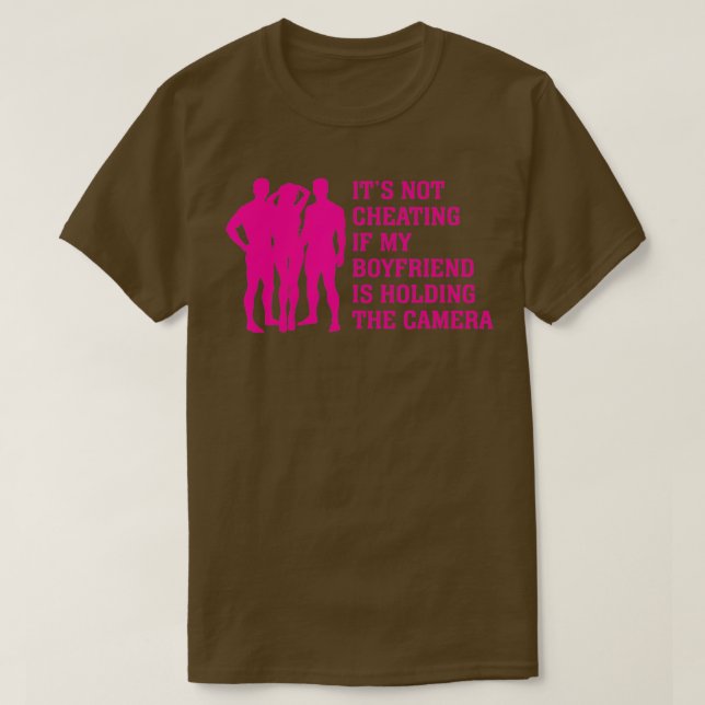 Es leuchtet nicht, wenn mein Freund hält T-Shirt (Design vorne)
