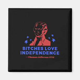 Es Liebe Unabhängigkeit Lustig 4. Juli Thomas Jeff Magnet
