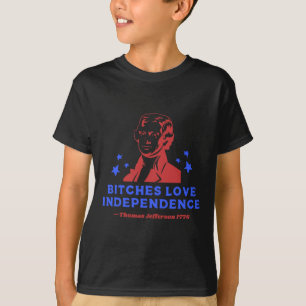 Es Liebe Unabhängigkeit Lustig 4. Juli Thomas Jeff T-Shirt