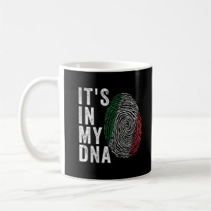 Es liegt in meiner DNA - Italien Flagge Kaffeetasse