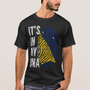 ES LIEGT IN MEINER DNA Tokelau-Flagge Männer Fraue T-Shirt