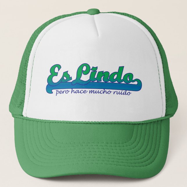 Es Lindo, pero Truckerkappe (Vorderseite)