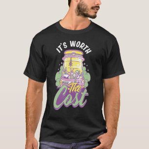 Es lohnt sich, den Retro-Arkade für die Kostenkalk T-Shirt