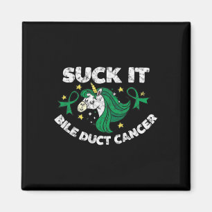 Es löste Herzkrebs Inspiration Zitat Unicorn Fu Magnet