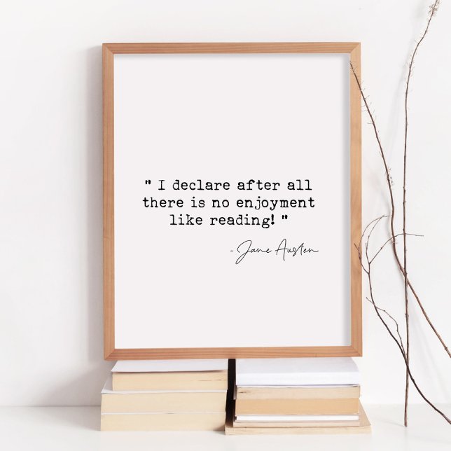 Es macht keinen Spaß, wie Jane Austen zu lesen Poster (Von Creator hochgeladen)