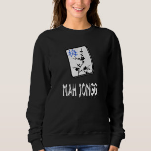 Es macht Spaß, Mah Jongg chinesisches amerikanisch Sweatshirt