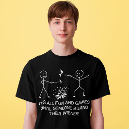Es macht Spaß und Spiele, bis jemand Dackel bricht T-Shirt