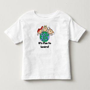 Es macht Spaß zu lernen Kleinkind T-shirt