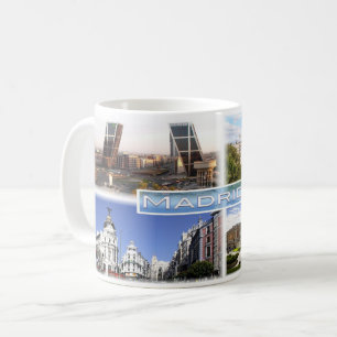 ES Madrid - Puerta de Europa - Plaza de Castilla - Kaffeetasse