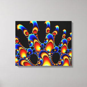 Es - Mandelbrot-Fraktal Leinwanddruck