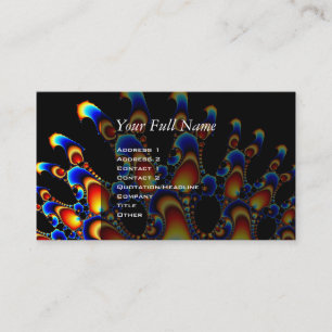 Es - Mandelbrot-Fraktal Visitenkarte