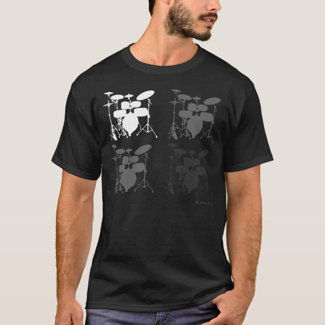 Es mit MusicMinds Kleid Loud tragen T-Shirt (Vorderseite)
