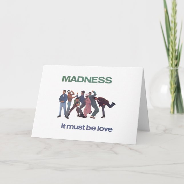 Es muss Liebe sein Feiertagskarte (Vorderseite)