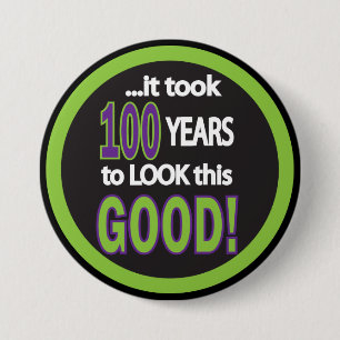Es nahm 100, um gutes dieses zu schauen button