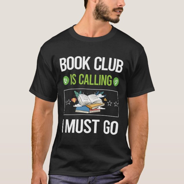 Es nennt sich Buchklub T-Shirt (Vorderseite)