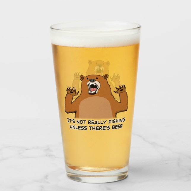 Es nicht wirklich fischt, es sei denn es Bier gibt Glas (Vorne (Gefüllt))