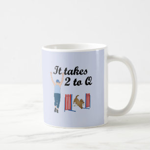 Es nimmt 2 zu Q Kaffeetasse