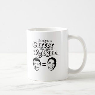Es nimmt ein Carter, um einen Reagan-T - Shirt zu Kaffeetasse