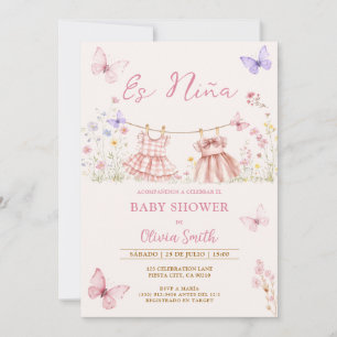 Es Nina Mexikanische Wildblume Spanische Babyparty Einladung
